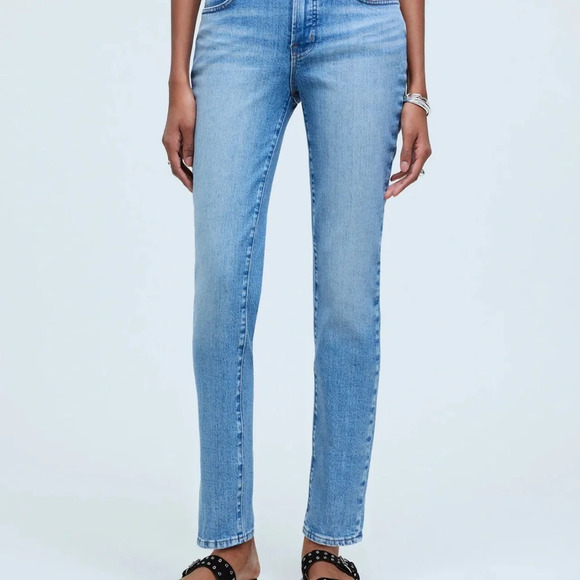 Madewell Curvy Roadtripper Stovepipe Jeans Size 24P/0-2US. Perfect vintage Jean. - Picture 3 of 8